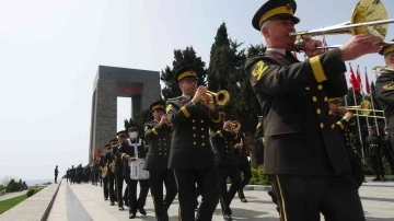 Çanakkale Kara Savaşları’nın 107. yıl dönümü tören provası yapıldı
