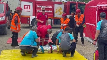 Çankırı’da 82 gönüllü UMKE personeli 7 gün 24 saat görev için hazır bekliyor
