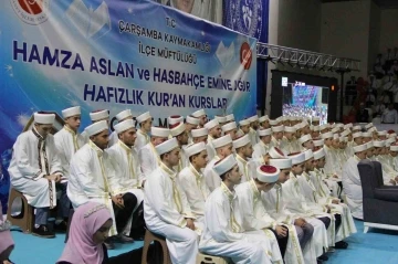 Çarşamba’da 102 Kur’an kursu öğrencisi için icazet töreni düzenlendi
