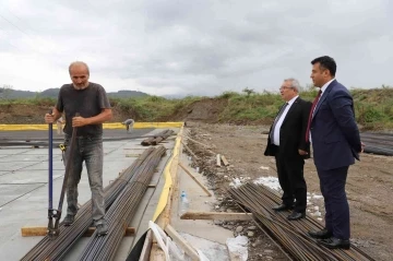 Çarşamba Kano Tesisi’nde çalışmalar sürüyor
