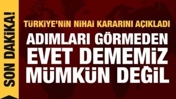 Çavuşoğlu: Adımları görmeden İsveç'in NATO üyeliğine evet dememiz mümkün değil