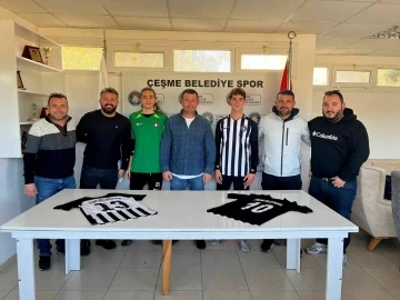 Çeşme Belediyespor altyapısından A takıma geçtiler
