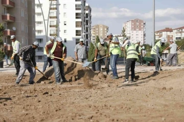 Cevher Dudayev Mahallesi’ne yeni park
