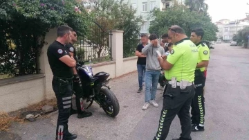 Çevreyi rahatsız eden motosiklete hem para hem trafikten men cezası
