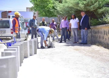 Ceylanpınar’da 1 kilometrelik yürüyüş yolu çalışması
