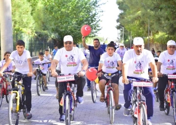 Ceylanpınar’da sağlık için pedal çevrildi
