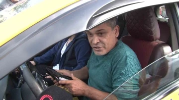 Ceza kesilen taksiciden polise hakaret: “Haram zıkkım olsun”
