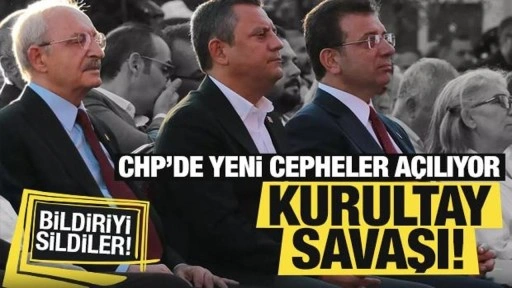 CHP'de olağanüstü kurultay savaşı! Kılıçdaroğlu'nu paylaştılar