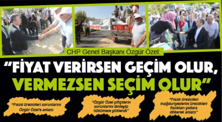 CHP'li Özgür Özel Gaziantep'te çiftçilerin sorunları dinleyip hükümete yüklendi 