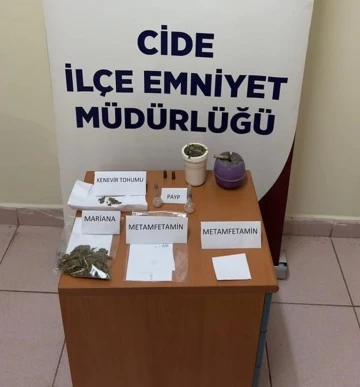 Cide’de uyuşturucu operasyonu: 1 tutuklama
