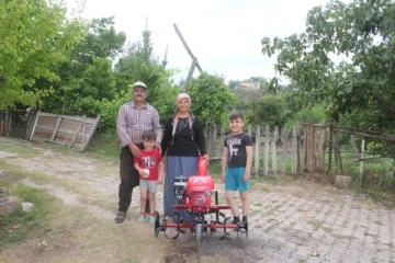 Çiftçilere yüzde 70 hibeli motorlu çapa makinesi desteği