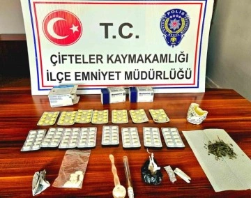 Çifteler İlçesi'nde Uyuşturucu Operasyonu Sonucu 3 Tutuklama