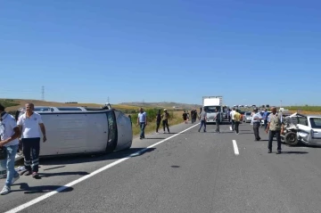 Çorlu’da feci kaza: 5 yaralı
