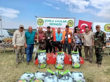 Çorlu’da köpek ırkları yarışması düzenlendi
