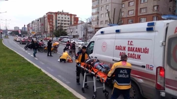 Çorlu’da trafik kazası: 2 yaralı
