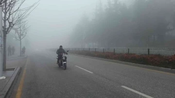 Çorum’da yoğun sis etkili oluyor
