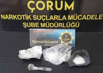 Çorum Polisi’nden uyuşturucu operasyonu
