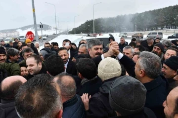 Cumhur İttifakı’nın adayı Yunus Baydar’a coşkulu karşılama
