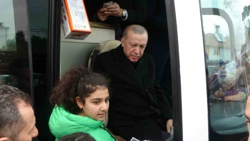 Cumhurbaşkanı Erdoğan’a Malatya’da sevgi seli
