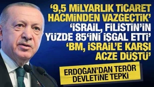 Cumhurbaşkanı Erdoğan'dan İsrail'e Filistin tepkisi: 'Mücadelemiz devam edecek'