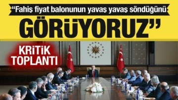 Cumhurbaşkanı Erdoğan: Fahiş fiyat balonunun yavaş yavaş söndüğünü görüyoruz