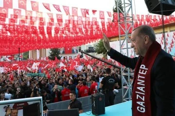 Cumhurbaşkanı Erdoğan Gaziantep’te