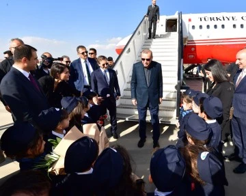 Cumhurbaşkanı Recep Tayyip Erdoğan Gaziantep'te