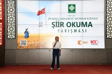 Cumhuriyet Bayramı Temalı şiir okuma yarışması