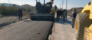 Dalaman’da sıcak asfalt çalışması tamamlandı
