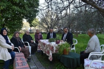 Dalaman Kaymakamı Aile Ziyaretlerine Devam Ediyor