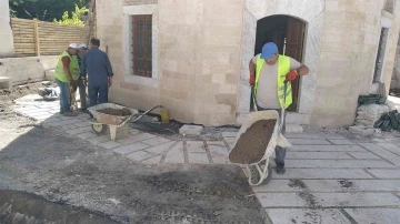 Darülkurra’da peyzaj çalışmaları
