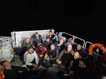 Datça’da 46 düzensiz göçmen ve bir göçmen kaçakçılığı şüphelisi yakalandı
