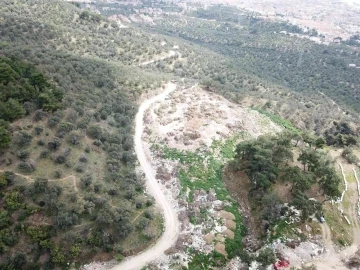 Deniz manzaralı çöplük doğaya kazandırılacak
