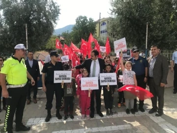 Denizli’de ‘Önce Yaya’ farkındalık etkinliği düzenlendi
