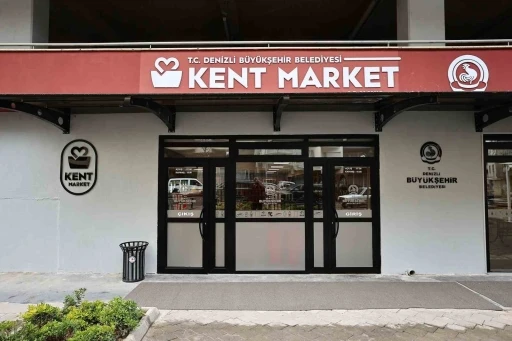 Denizli’de uygun alışverişin yeni adresi Büyükşehir Kent Market açılıyor
