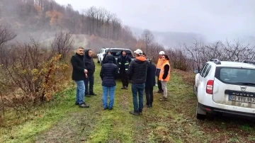 Deprem fay hattında inceleme
