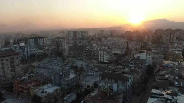 Depremin 10’uncu gününde Hatay’daki yıkım havadan görüntülendi
