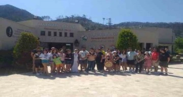 Depremzede öğrenciler Marmaris’te ağırlandı