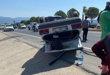 Didim’de trafik kazası: 2 yaralı
