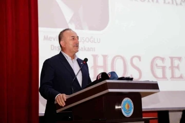 Dışişleri Bakanı Çavuşoğlu: &quot;Zalime Yavuz, mazluma ise Yunus oluyoruz”
