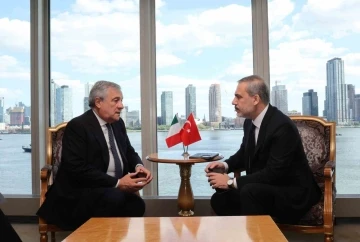 Dışişleri Bakanı Fidan, İtalyan mevkidaşı Tajani’yle görüştü
