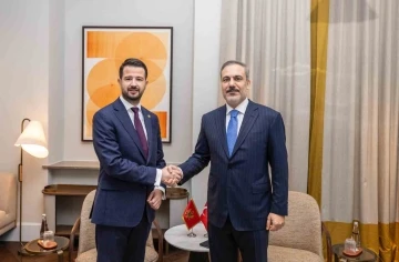 Dışişleri Bakanı Fidan, Karadağ Cumhurbaşkanı Milatovic ile görüştü
