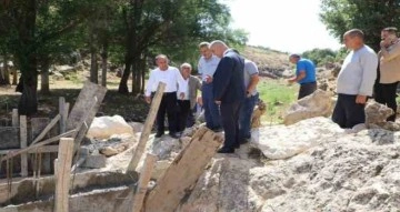 DİSKİ kırsal mahallelerin su sorununu çözmeye devam ediyor