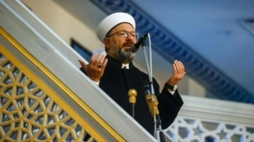 Diyanet İşleri Başkanı Erbaş Moskova&rsquo;da cuma namazı kıldırdı