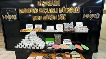 Diyarbakır’da narkotik operasyonları: 41 şüpheli tutuklandı
