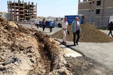 Diyarbakır’da yeni imar alanlarında içme suyu şebekesi çalışmaları sürüyor
