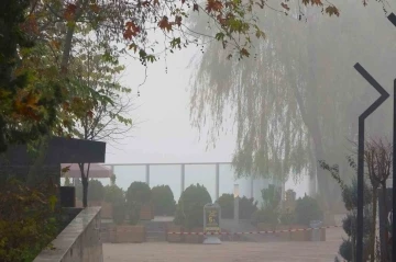 Diyarbakır güne yoğun sis ile uyandı
