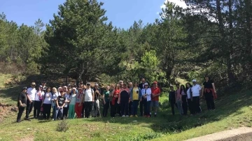 Doğa severler aileleri ile piknikte buluştu
