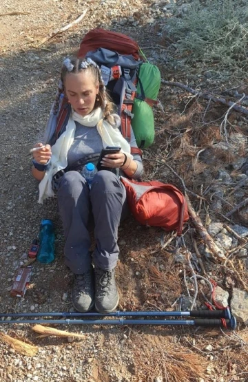 Doğa yürüyüşünde kaybolan kadın turist bulundu