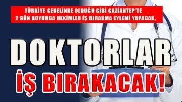 Doktorlar iş bırakıyor